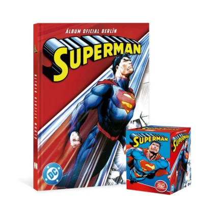 ALBUM SUPERMAN, TAPA DURA + CAJA (50 SOBRES)