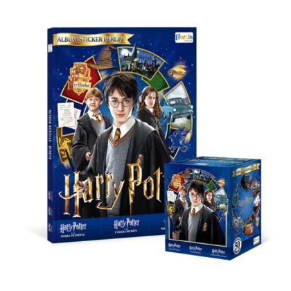 ALBUM HARRY POTTER TRILOGIA, TAPA DURA + CAJA (50 SOBRES)