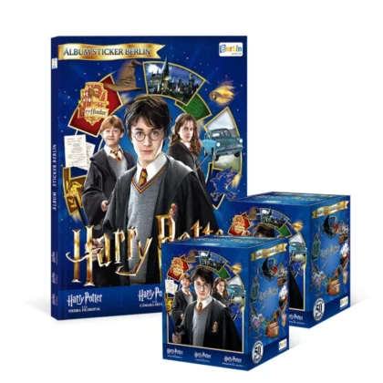 ALBUM HARRY POTTER TRILOGIA, TAPA DURA + 2 CAJAS (100 SOBRES)