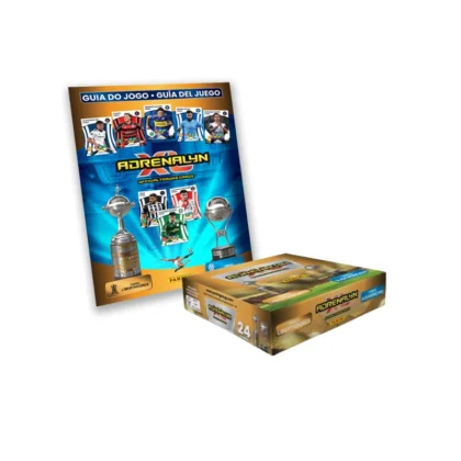 TRADING CARDS ADRENALYN CONMEBOL, 1 CAJA (24 SOBRES) + 1 COLECCIONADOR STARTER