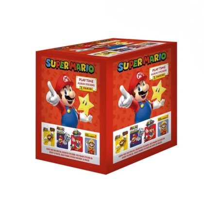 ALBUM SUPER MARIO: CAJA (50 SOBRES)
