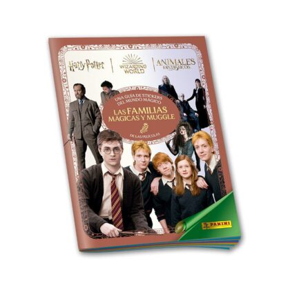 ALBUM HARRY POTTER LAS FAMILIAS MÁGICAS, TAPA BLANDA