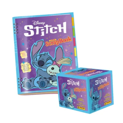 ALBUM STITCH SUPER SCRAPBOOK, TAPA BLANDA + CAJA (50 SOBRES)