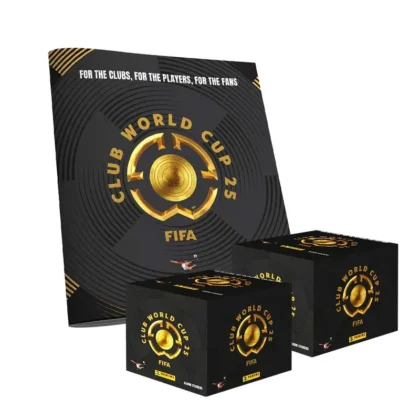 ALBUM MUNDIAL DE CLUBES 2025: TAPA BLANDA + 2 CAJAS (100 SOBRES)