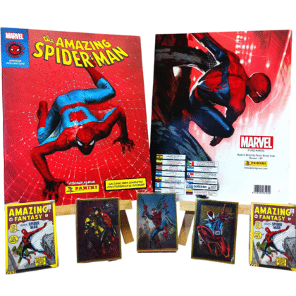 ALBUM SPIDERMAN ANIVERSARIO + SET COMPLETO