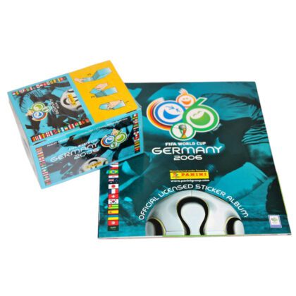 ALBUM ALEMANIA 2006, TAPA BLANDA + 1 CAJA (100 SOBRES)