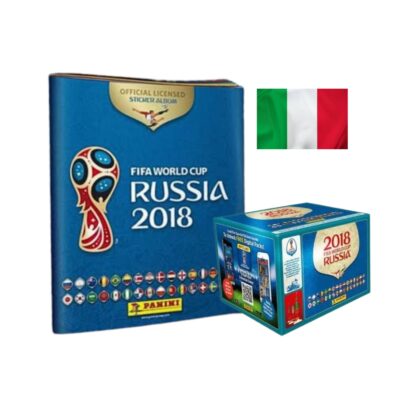 ALBUM RUSIA 2018: TAPA BLANDA + 1 CAJA (104 SOBRES)