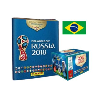 ALBUM RUSIA 2018: TAPA BLANDA + 1 CAJA (104 SOBRES)