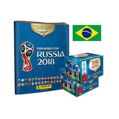 ALBUM RUSIA 2018: TAPA BLANDA + 2 CAJAS (208 SOBRES)