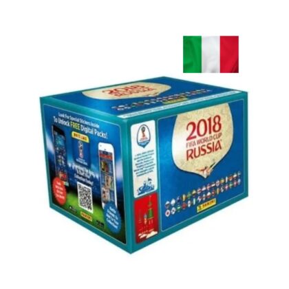 ALBUM RUSIA 2018: CAJA (104 SOBRES)