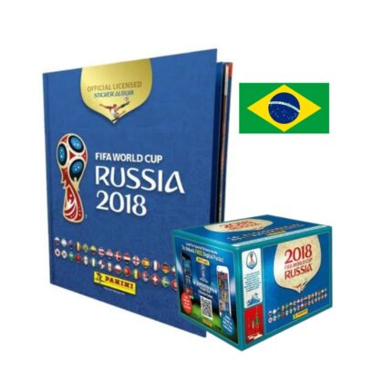 ALBUM RUSIA 2018: TAPA DURA + 1 CAJA (104 SOBRES)
