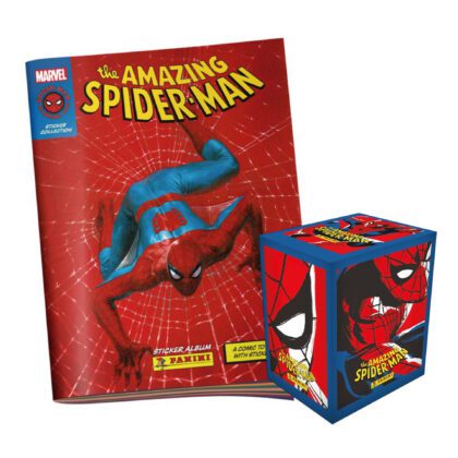 ALBUM SPIDERMAN ANIVERSARIO: TAPA BLANDA + CAJA (50 SOBRES)