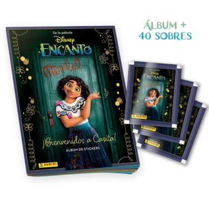 ALBUM ENCANTO: ALBUM + 1 PAQUETE (40 SOBRES)