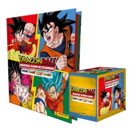 ALBUM DRAGON BALL UNIVERSAL: TAPA DURA + 1 CAJA (24 SOBRES)