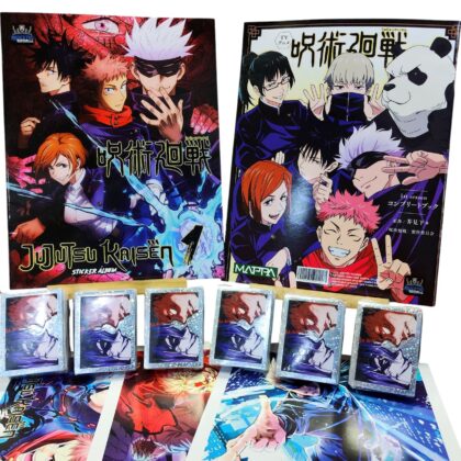 ALBUM JUJUTSU KAISEN + SET COMPLETO