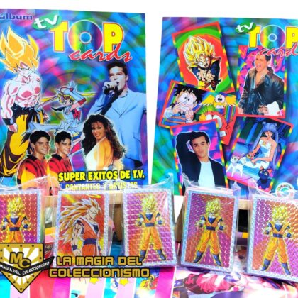 ALBUM TOP CARDS + SET COMPLETO