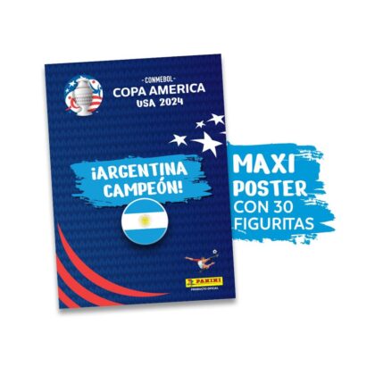 MAXI POSTER ARGENTINA CAMPEON 2024