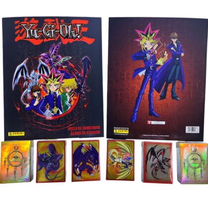 ALBUM YU-GI-OH! + SET COMPLETO