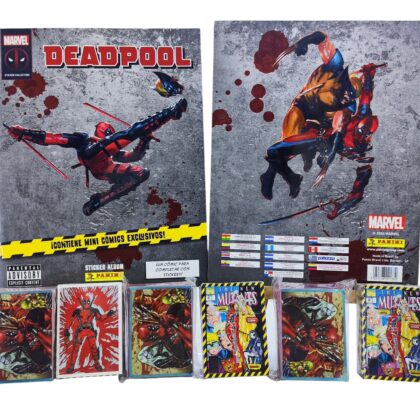 ALBUM DEADPOOL + SET COMPLETO