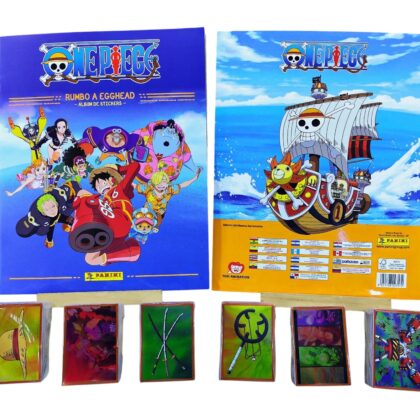 ALBUM ONE PIECE 4 «ROAD TO EGGHEAD» + SET COMPLETO