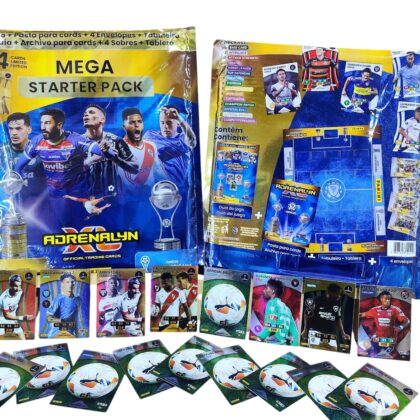 TRADING CARDS ADRENALYN CONMEBOL + SET COMPLETO