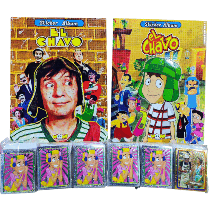 ALBUM EL CHAVO DEL 8 + SET COMPLETO