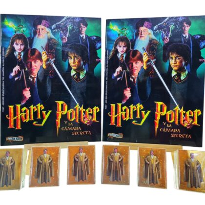 ALBUM HARRY POTTER «CAMARA SECRETA» + SET COMPLETO