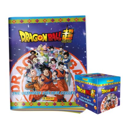 ALBUM DRAGON BALL SUPER: TAPA BLANDA + CAJA (50 SOBRES)