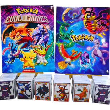 ALBUM POKEMON EVOLUCIONES + SET COMPLETO