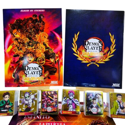ALBUM DEMON SLAYER «SAGA COMPLETA» + SET COMPLETO