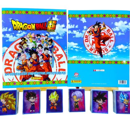 ALBUM DRAGON BALL SUPER "COLECCION DEFINITIVA" + SET COMPLETO