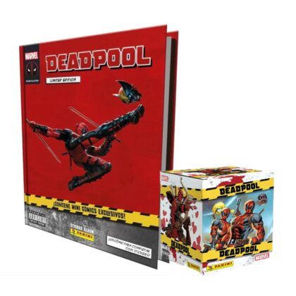 ALBUM DEADPOOL: TAPA DURA + CAJA (50 SOBRES)