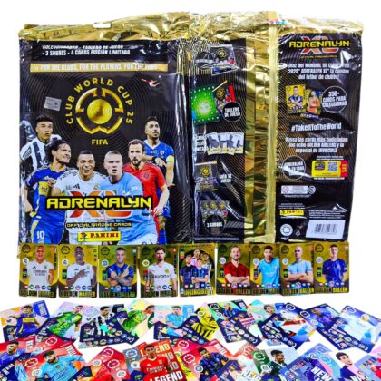 TRADING CARDS ADRENALYN MUNDIAL DE CLUBES 2025 + SET COMPLETO