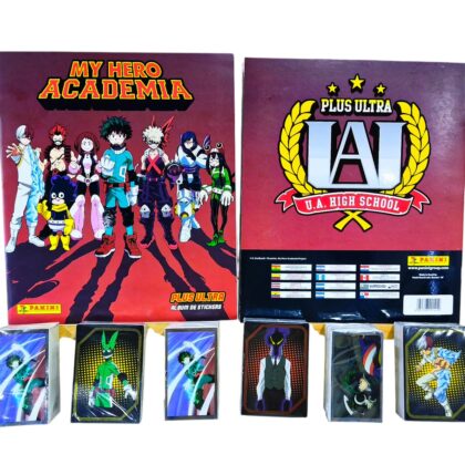 ALBUM MY HERO ACADEMIA + SET COMPLETO