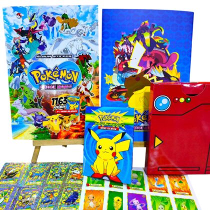 ALBUM POKEMON POKEDEX INFINITY + SET COMPLETO
