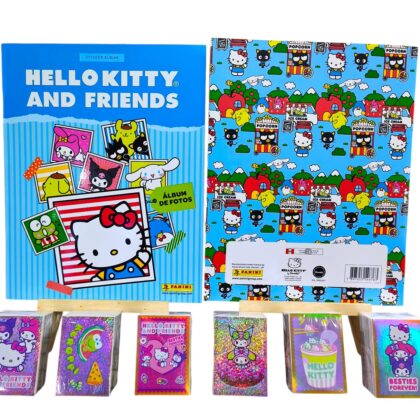 ALBUM HELLO KITTY AND FRIENDS + SET COMPLETO