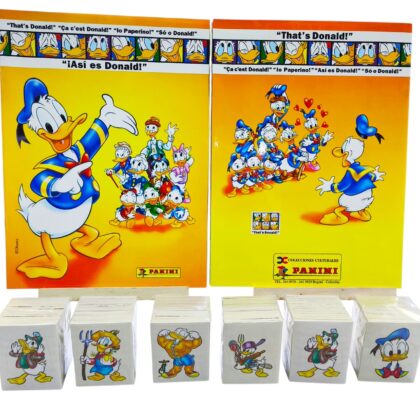 ALBUM ASI ES DONALD + SET COMPLETO