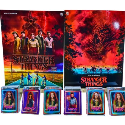 ALBUM STRANGER THINGS + SET COMPLETO