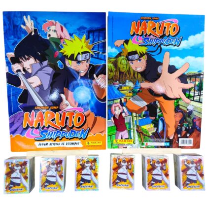 ALBUM NARUTO SHIPPUDEN «SHONEN JUMP»+ SET COMPLETO