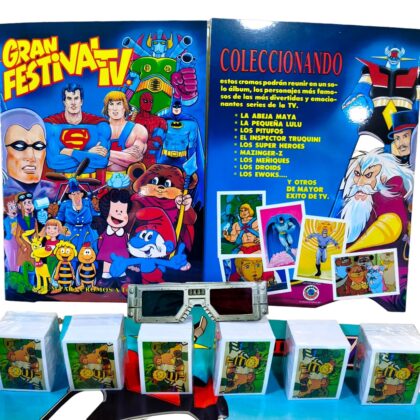 ALBUM GRAN FESTIVAL DE TV + SET COMPLETO