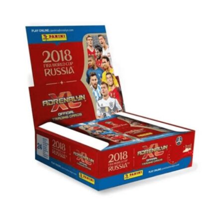 TRADING CARDS ADRENALYN RUSIA 2018: CAJA (24 SOBRES)