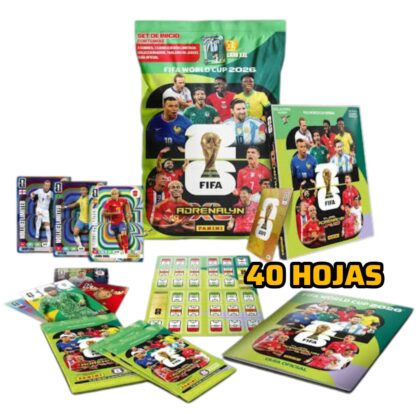TRADING CARDS ADRENALYN COPA MUNDIAL 2026: BINDER COLECCIONADOR STARTER PACK
