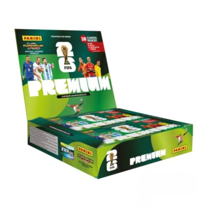 TRADING CARDS ADRENALYN COPA MUNDIAL 2026: CAJA PREMIUM (10 SOBRES)