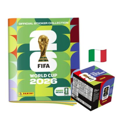 ALBUM COPA MUNDIAL 2026: TAPA BLANDA + CAJA (100 SOBRES)