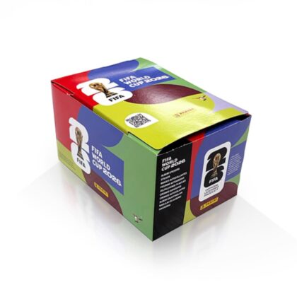 ALBUM COPA MUNDIAL 2026: CAJA (104 SOBRES)