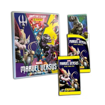 TRADING CARDS MARVEL VERSUS: BINDER COLECCIONADOR STARTER