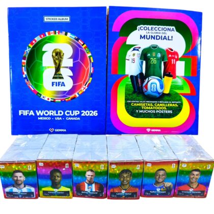 ALBUM COPA MUNDIAL 2026 + SET COMPLETO