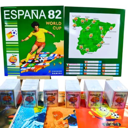 ALBUM ESPAÑA 1982 REEDITADO + SET COMPLETO