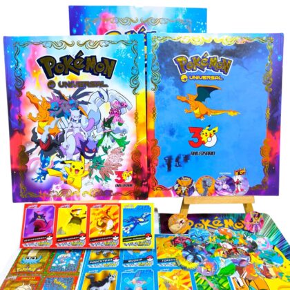 ALBUM POKEMON UNIVERSAL + SET COMPLETO