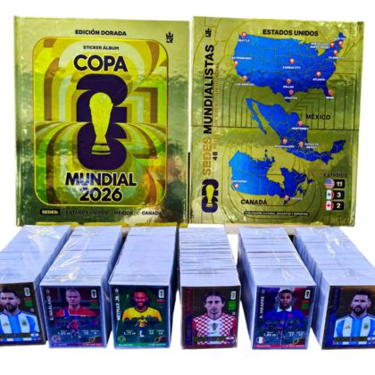 ALBUM COPA MUNDIAL 2026 + SET COMPLETO